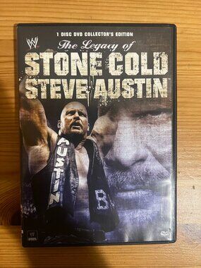 WWE The legacy of Stone Cold Steve Austin (DVD) 1 Disk Used Good Condition $8